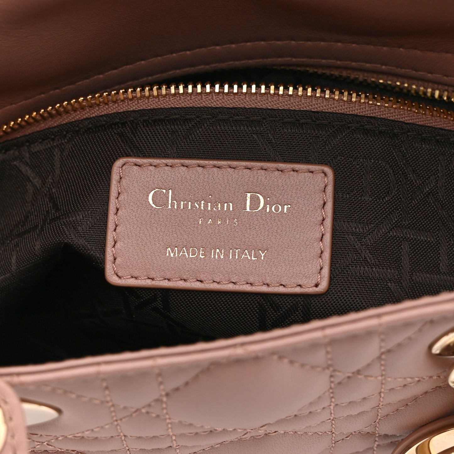 Lambskin Cannage Small My ABCDior Lady Dior Fard