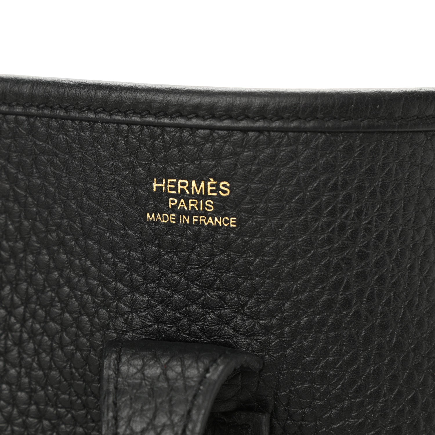 Hermes Taurillon Clemence Evelyne III PM Black 6 of 11
