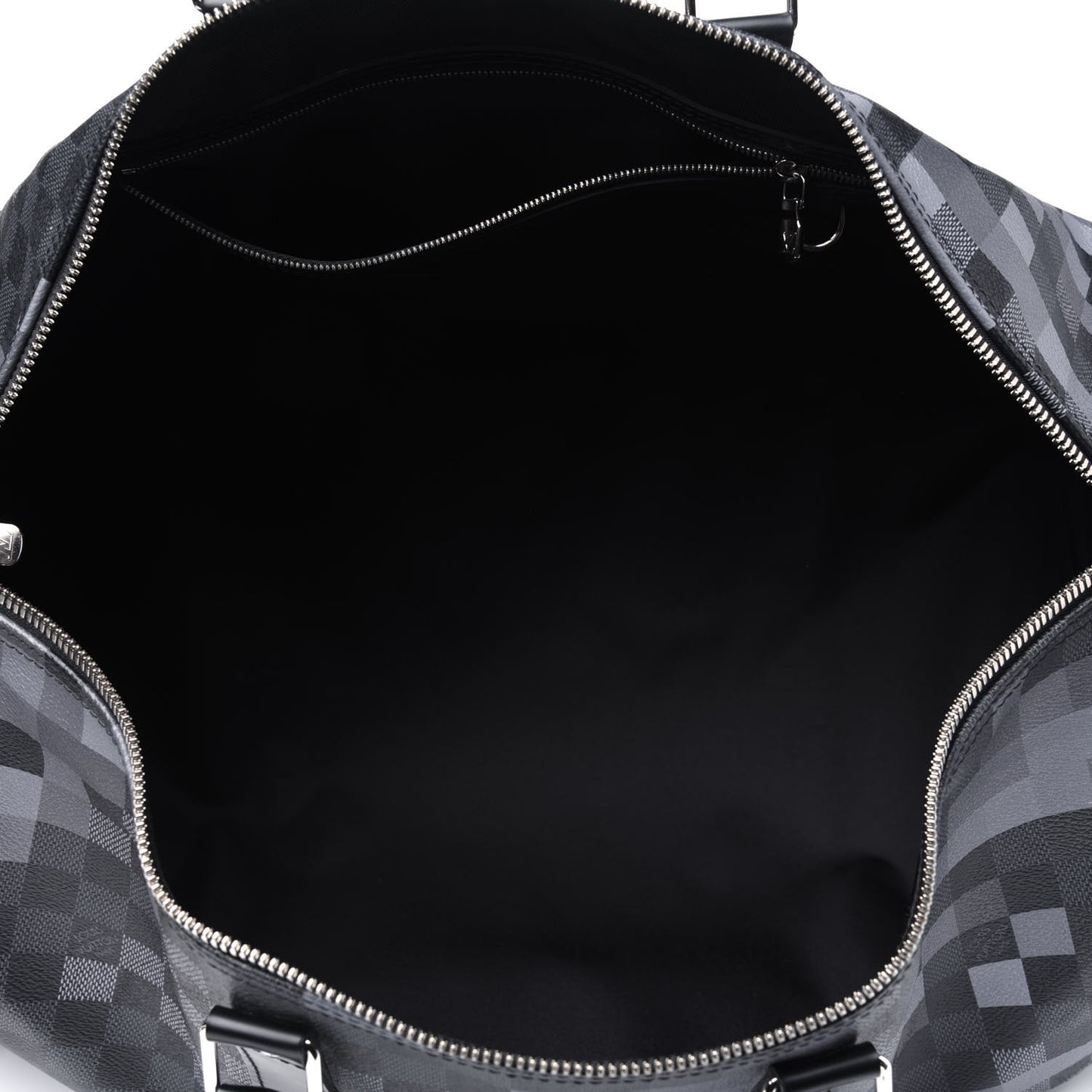 Damier Graphite Pixel Keepall Bandouliere 50 Gris