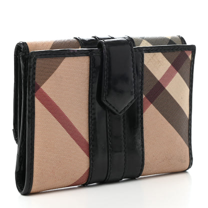 Burberry Nova Check Penrose Compact Wallet Black 3 of 13