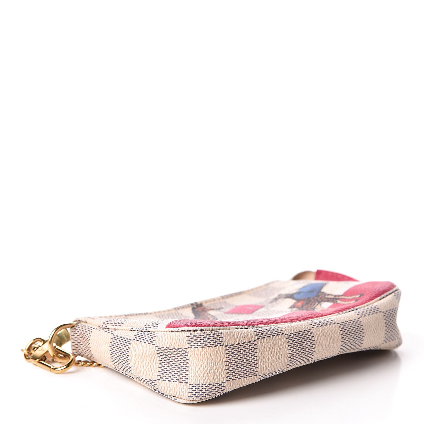 Damier Azur 2017 Christmas Animation Mini Pochette Accessories