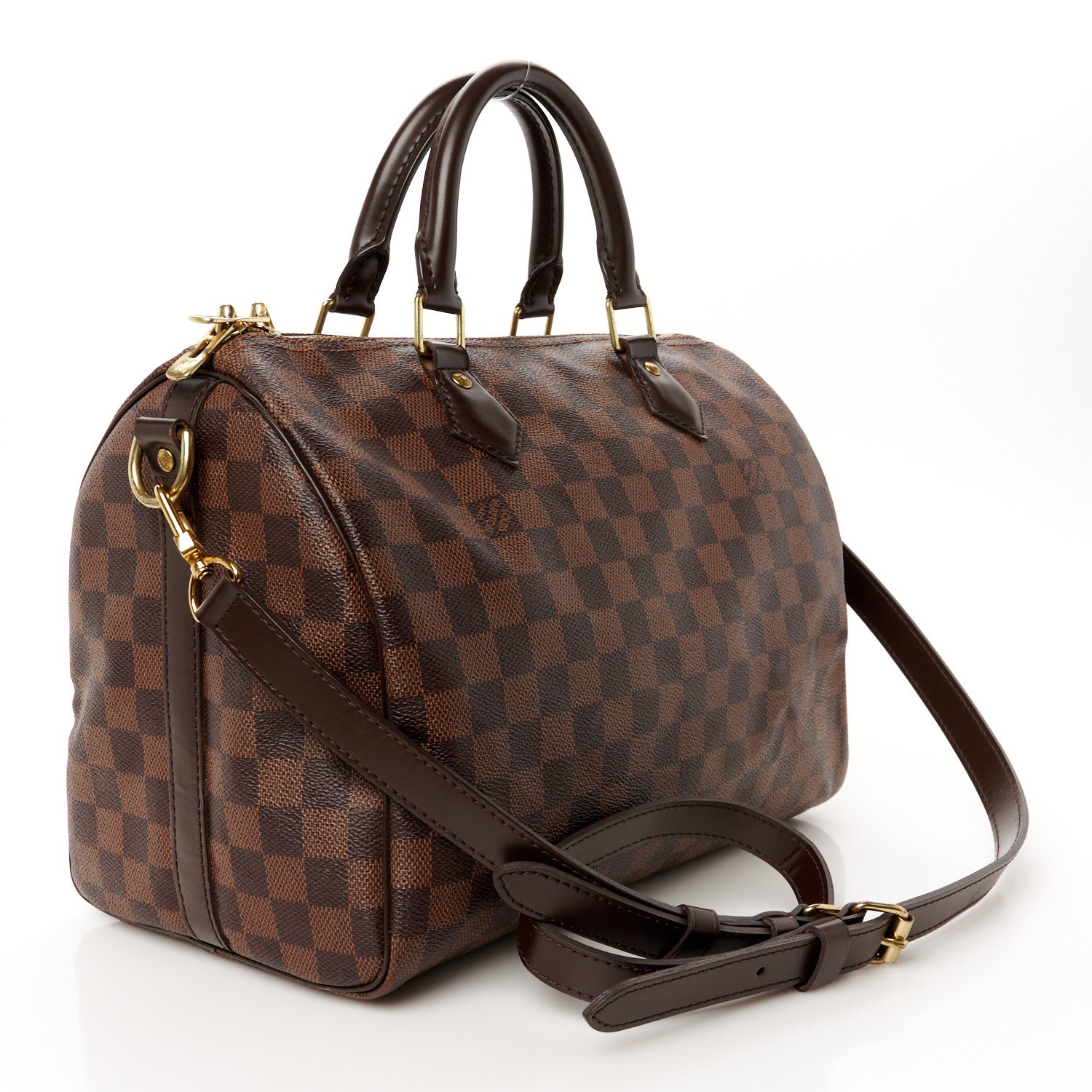 Louis Vuitton Damier Ebene Speedy Bandouliere 30 3 of 15