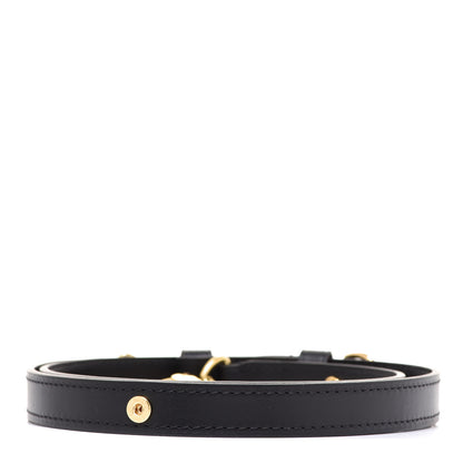 Louis Vuitton Leather Adjustable Shoulder Strap Black 1 of 3