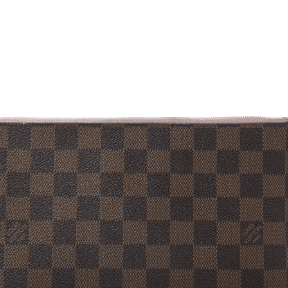 Louis Vuitton Damier Ebene Neverfull MM GM Pochette Rose Ballerine 10 of 10