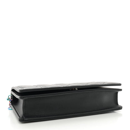 Christian Dior Lambskin Cannage Lady Dior Pouch Black 5 of 11