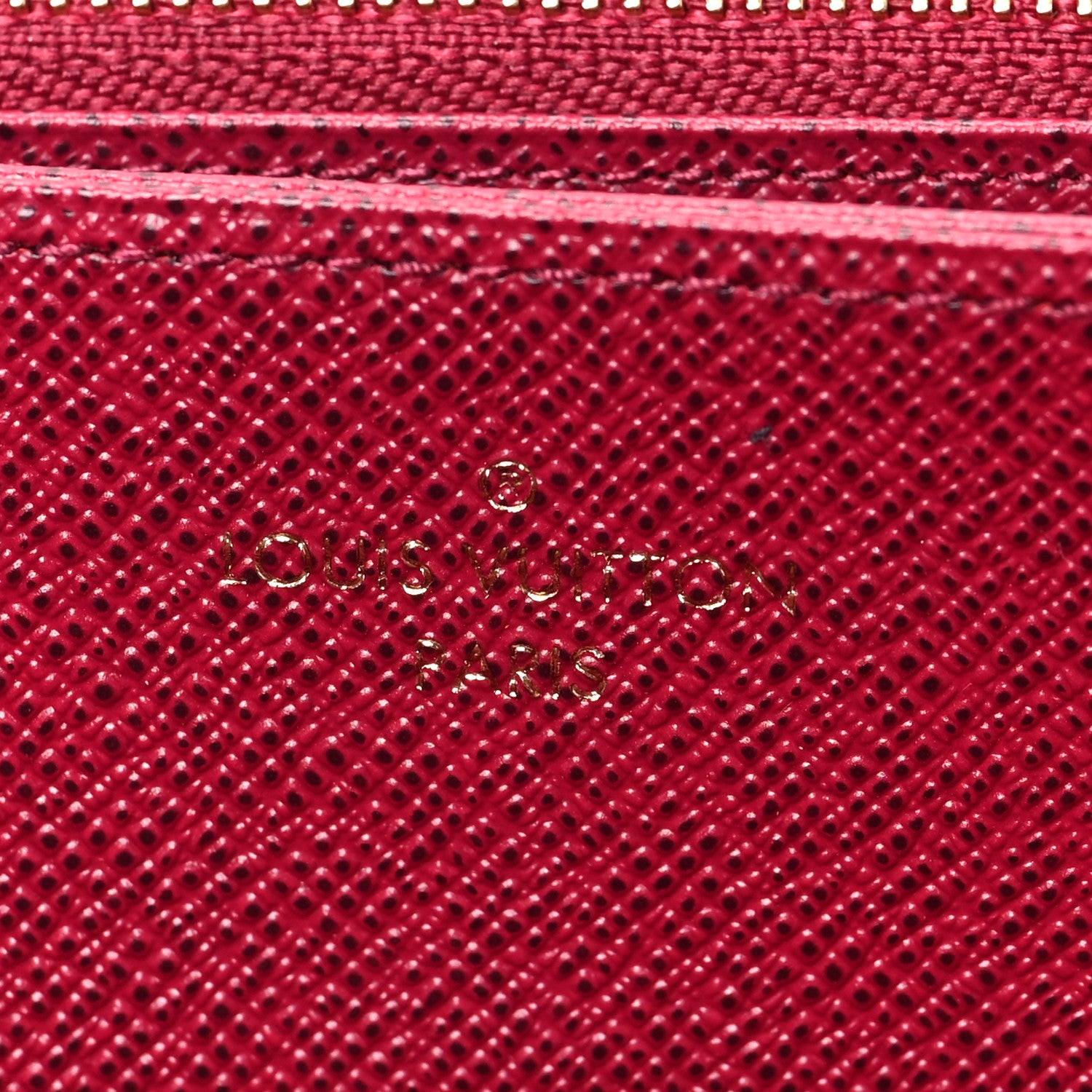 Louis Vuitton Monogram Zippy Wallet Fuchsia 6 of 7