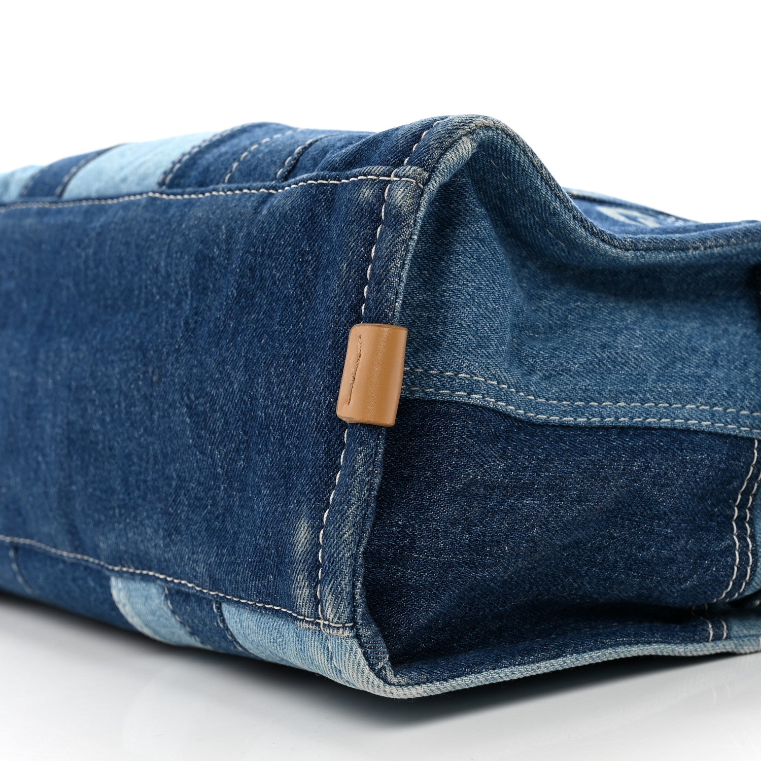 Marc Jacobs Denim Canvas Medium The Tote Bag Blue 10 of 11