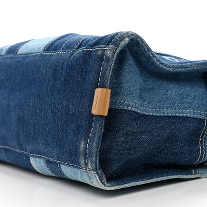 Marc Jacobs Denim Canvas Medium The Tote Bag Blue 10 of 11