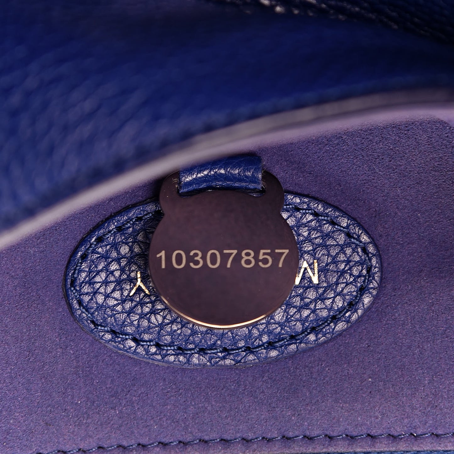 Classic Grain Medium Lily Flap Neon Blue