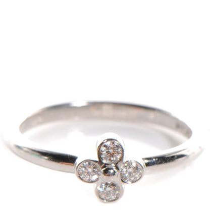 Tiffany Platinum and Diamond Lace Ring 6 1 of 5