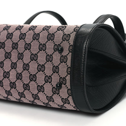 Gucci Monogram Bamboo Bullet Bag Black 10 of 11