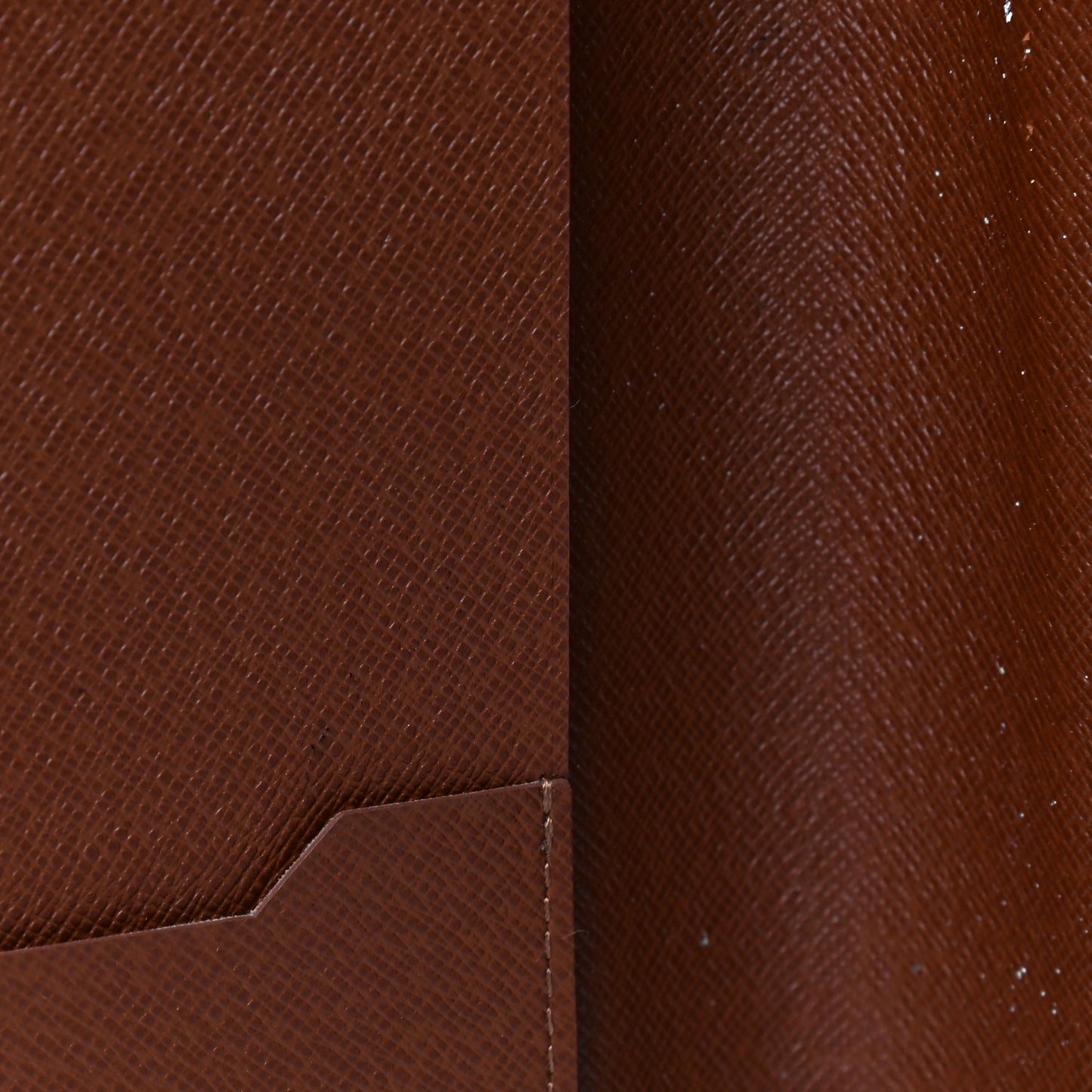 Monogram Desk Agenda Cover