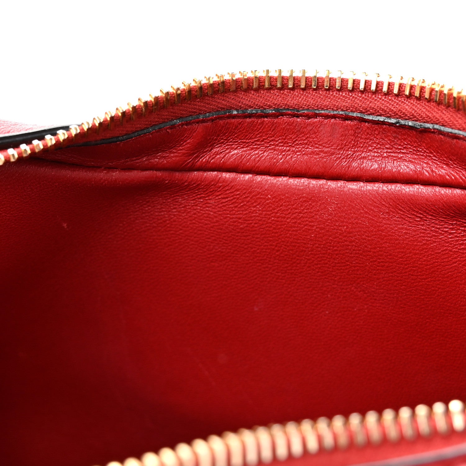 Valentino Garavani Calfskin Stud Sign Zip Hobo Rosso Valentino 10 of 12