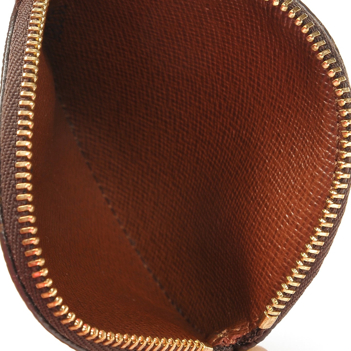 Monogram Round Coin Purse