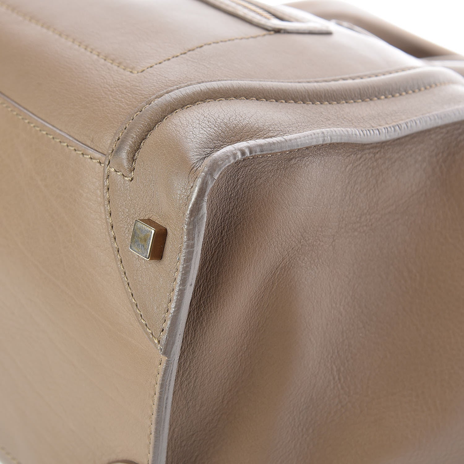 Celine Smooth Calfskin Mini Luggage Dune 18 of 21