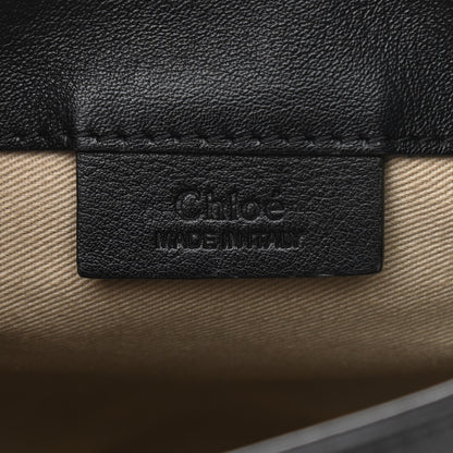 Chloe Suede Calfskin Mini Faye Backpack Black 5 of 9