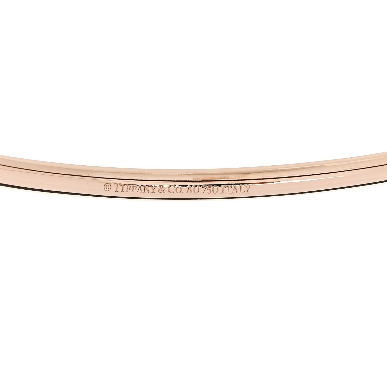 Tiffany 18K Rose Gold 8mm HardWear Ball Bypass Bracelet 5 of 5