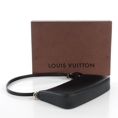 Louis Vuitton Epi Pochette Accessories NM Black 4 of 7