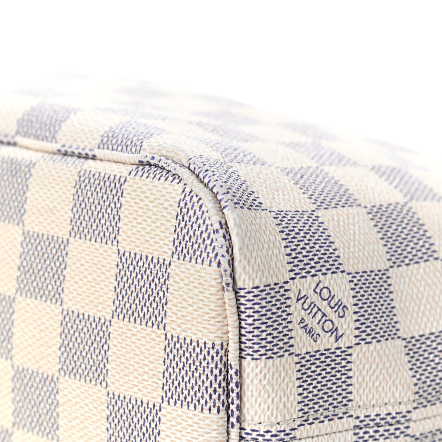 Louis Vuitton Damier Azur Neverfull PM 9 of 14
