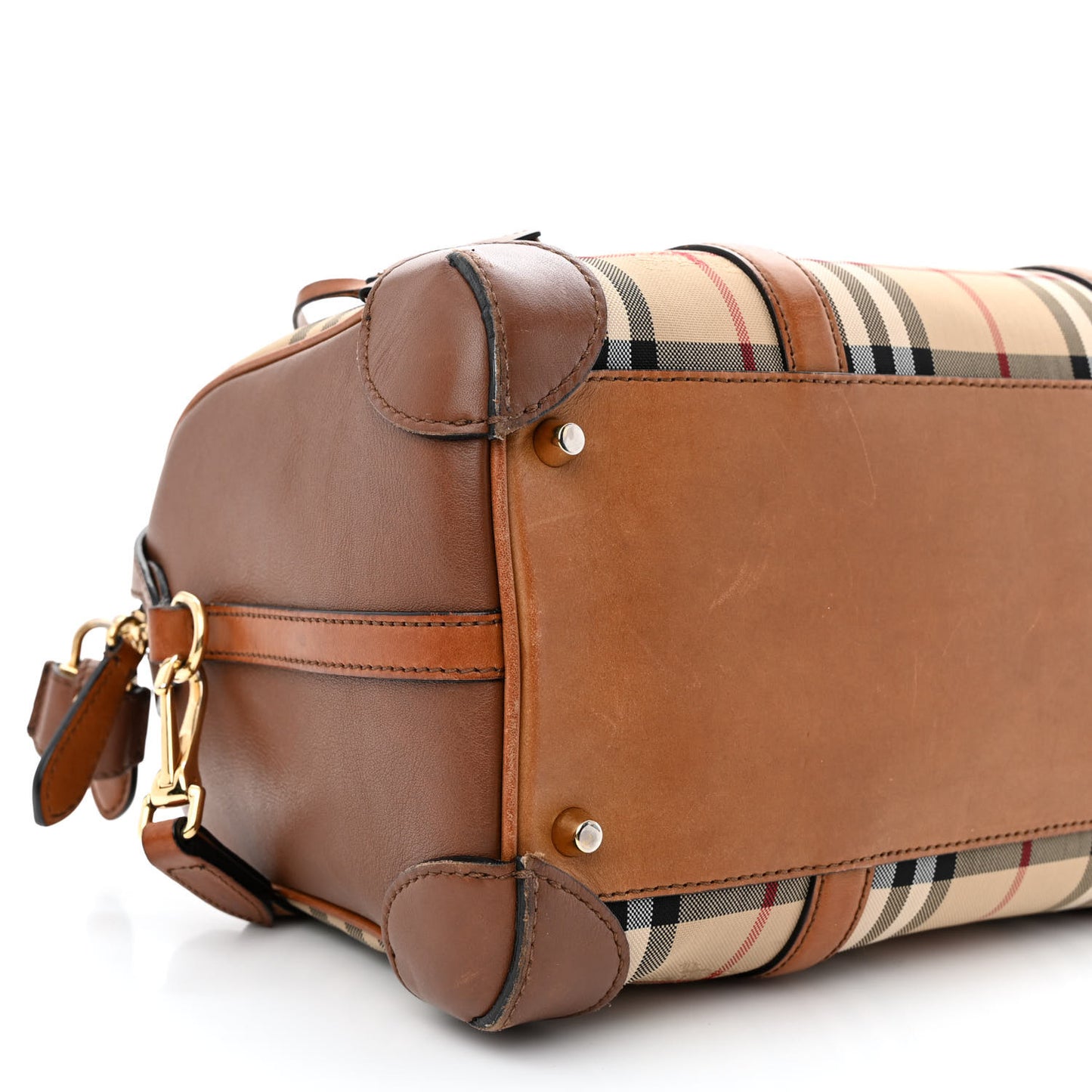 Horseferry Check Medium Alchester Bowling Bag Tan