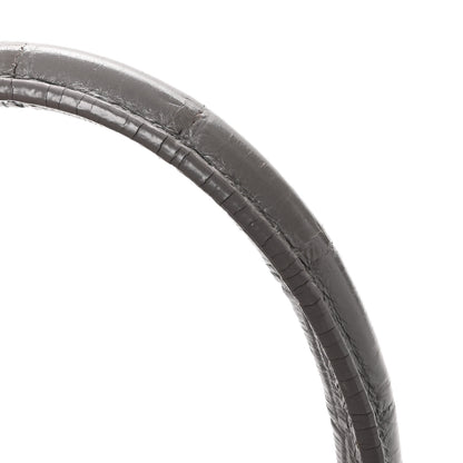 Saint Laurent Calfskin Crocodile Embossed Baby Sac De Jour Fog 11 of 12