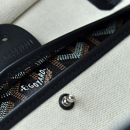 Goyard Goyardine Artois MM Black 9 of 9