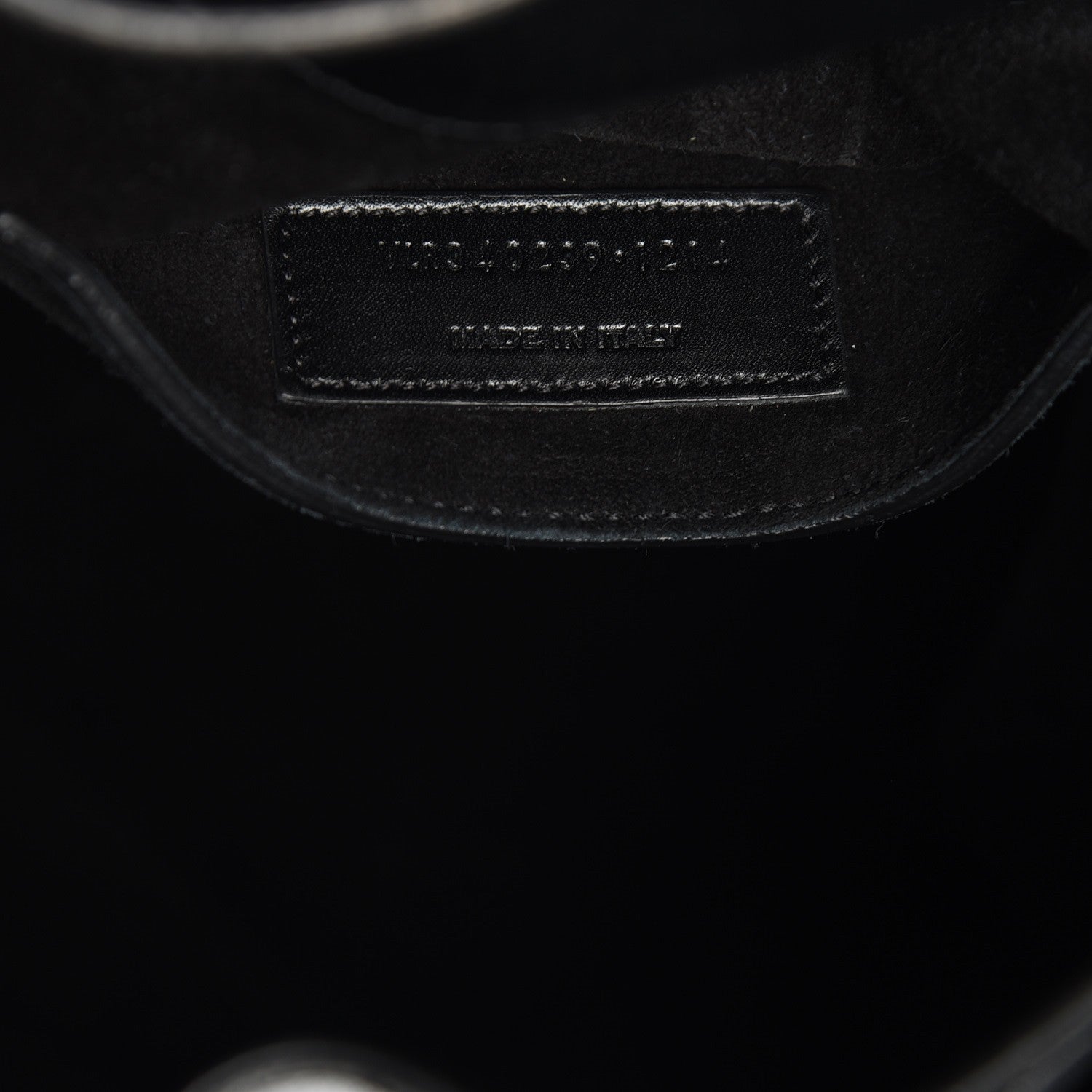 Saint Laurent Calfskin Large Emmanuelle Bucket Bag Black 8 of 8