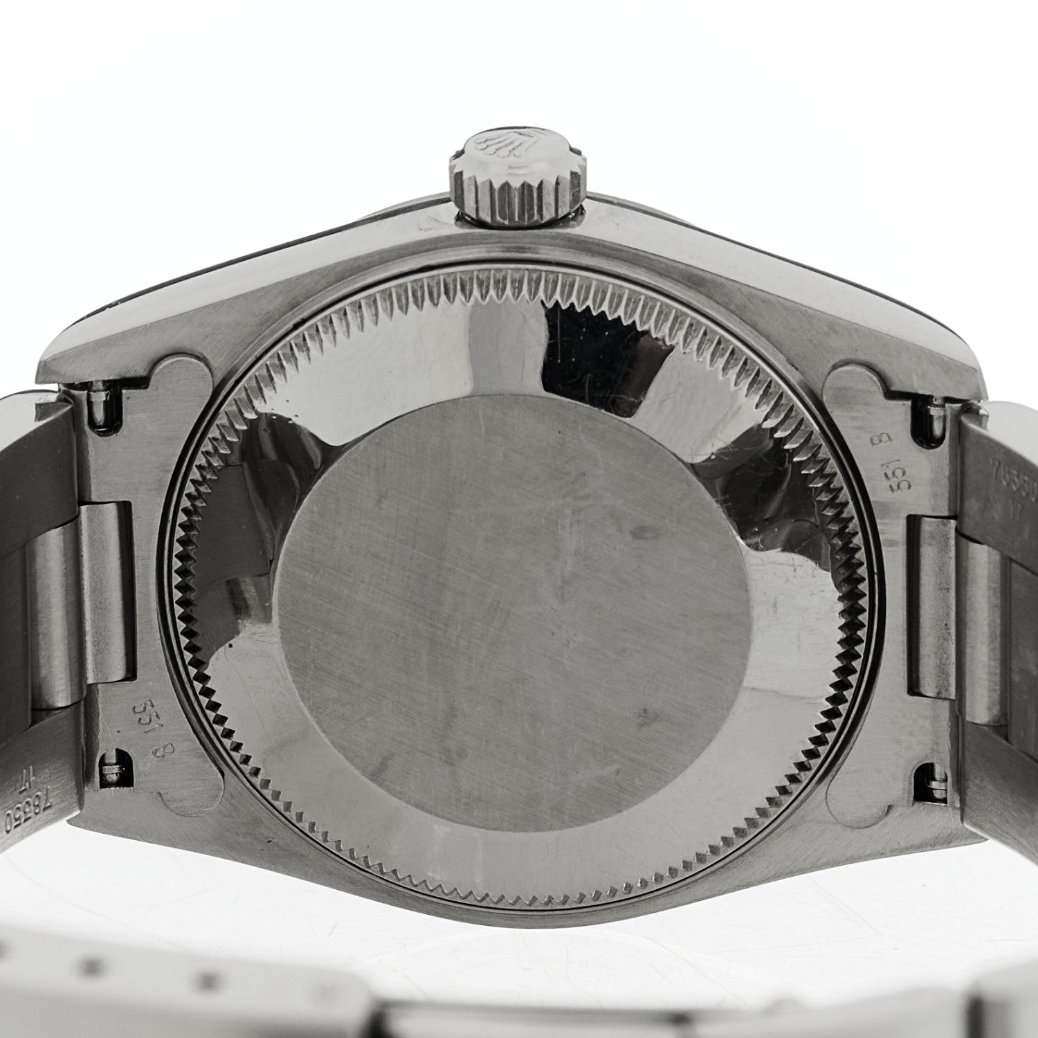 Rolex Stainless Steel 31mm Oyster Perpetual Watch Black 77080 4 of 4