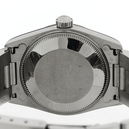 Rolex Stainless Steel 31mm Oyster Perpetual Watch Black 77080 4 of 4
