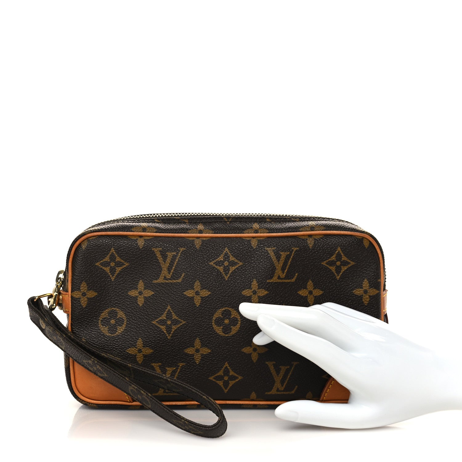 Louis Vuitton Monogram Pochette Marly Dragonne 22 2 of 6