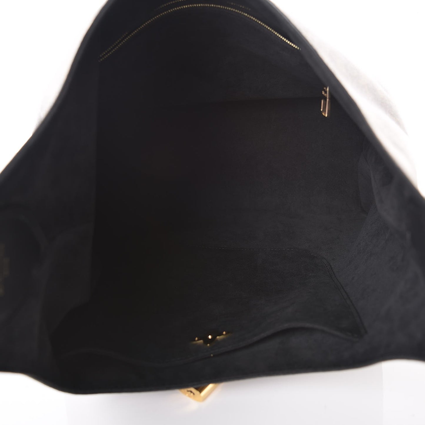 Monogram Flower Hobo Black