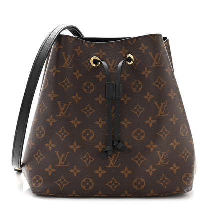 Louis Vuitton Monogram Neonoe MM Black 1 of 9