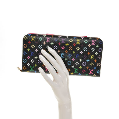 Louis Vuitton Monogram Multicolor Insolite Wallet Black Grenade 2 of 8
