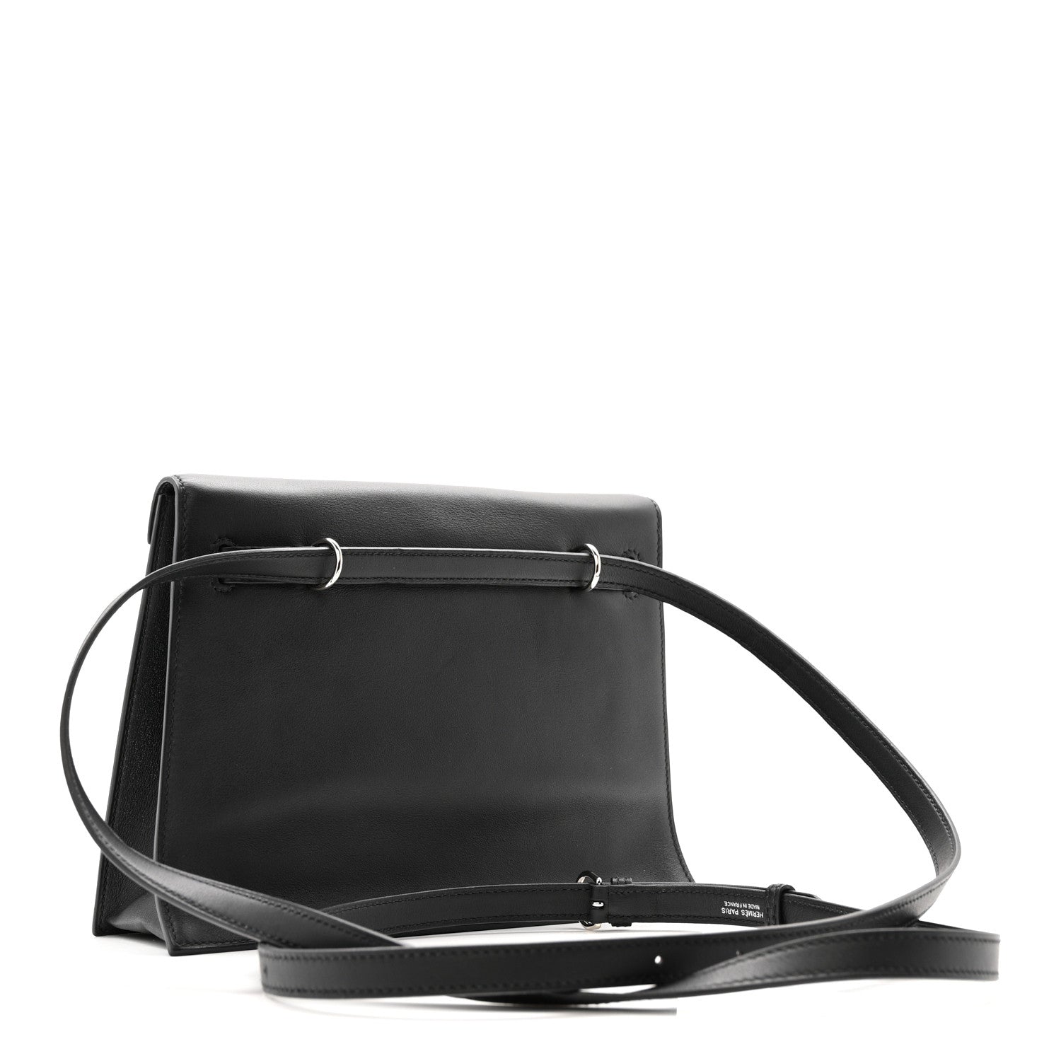 Hermes Swift Kelly Danse II Belt Bag Mauve Pale Black 3 of 14