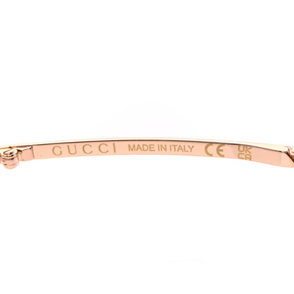 Gucci Metal Mask Shaped Frame Sunglasses GG1560S Pink 5 of 8
