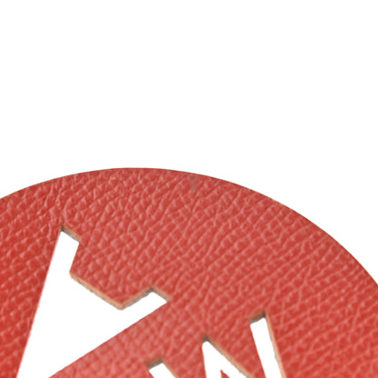 Hermes Togo Epsom Petit H Roma Bag Charm Rouge Casaque Gris Mouette 5 of 5