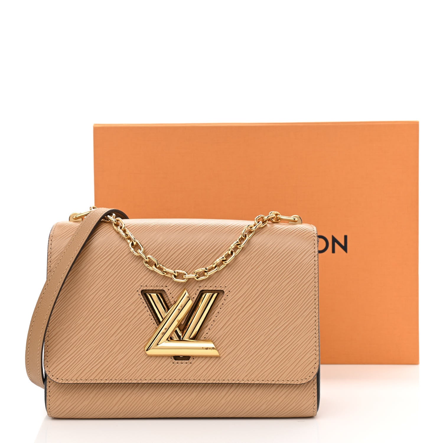 Louis Vuitton Epi Twist Shoulder Bag MM Camel 12 of 12
