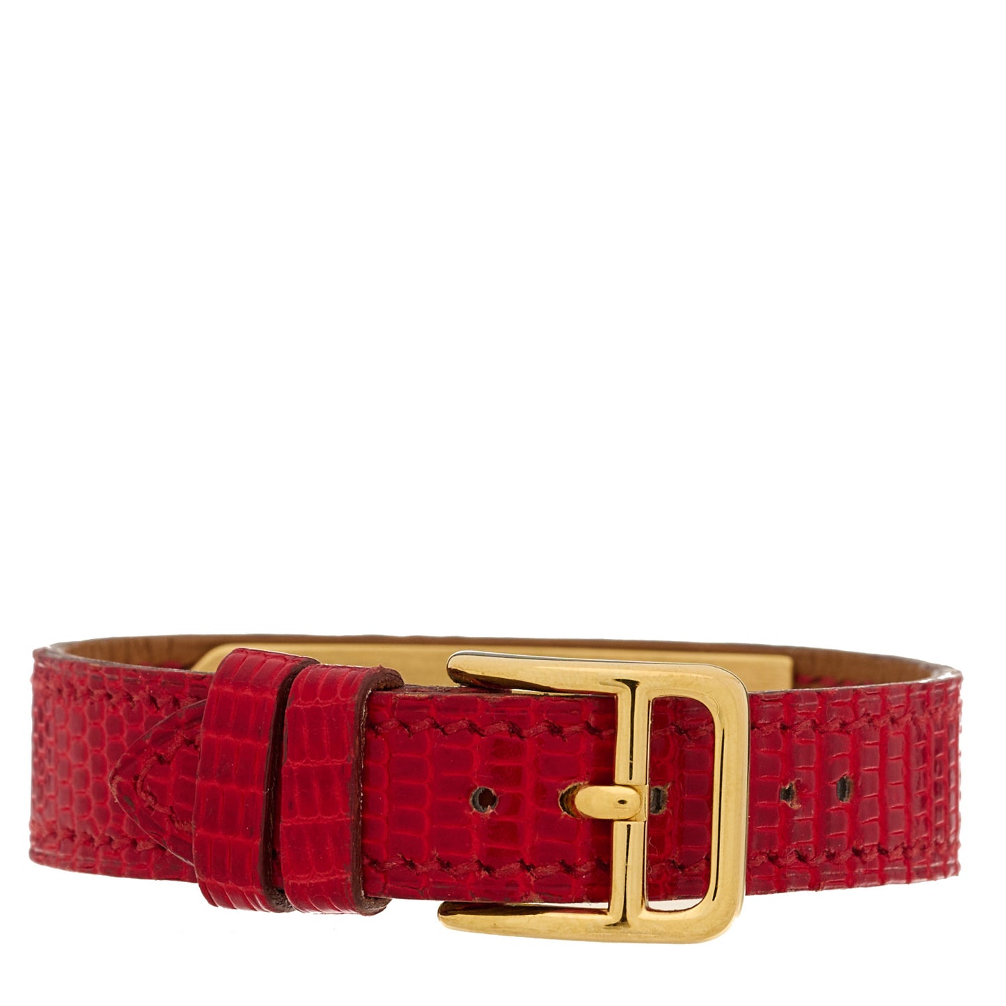 Stainless Steel Courchevel 20mm Kelly Cadena Quartz Watch Rouge