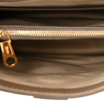Chloe Shiny Grained Calfskin Small Aby Day Shoulder Bag Motty Grey 5 of 9