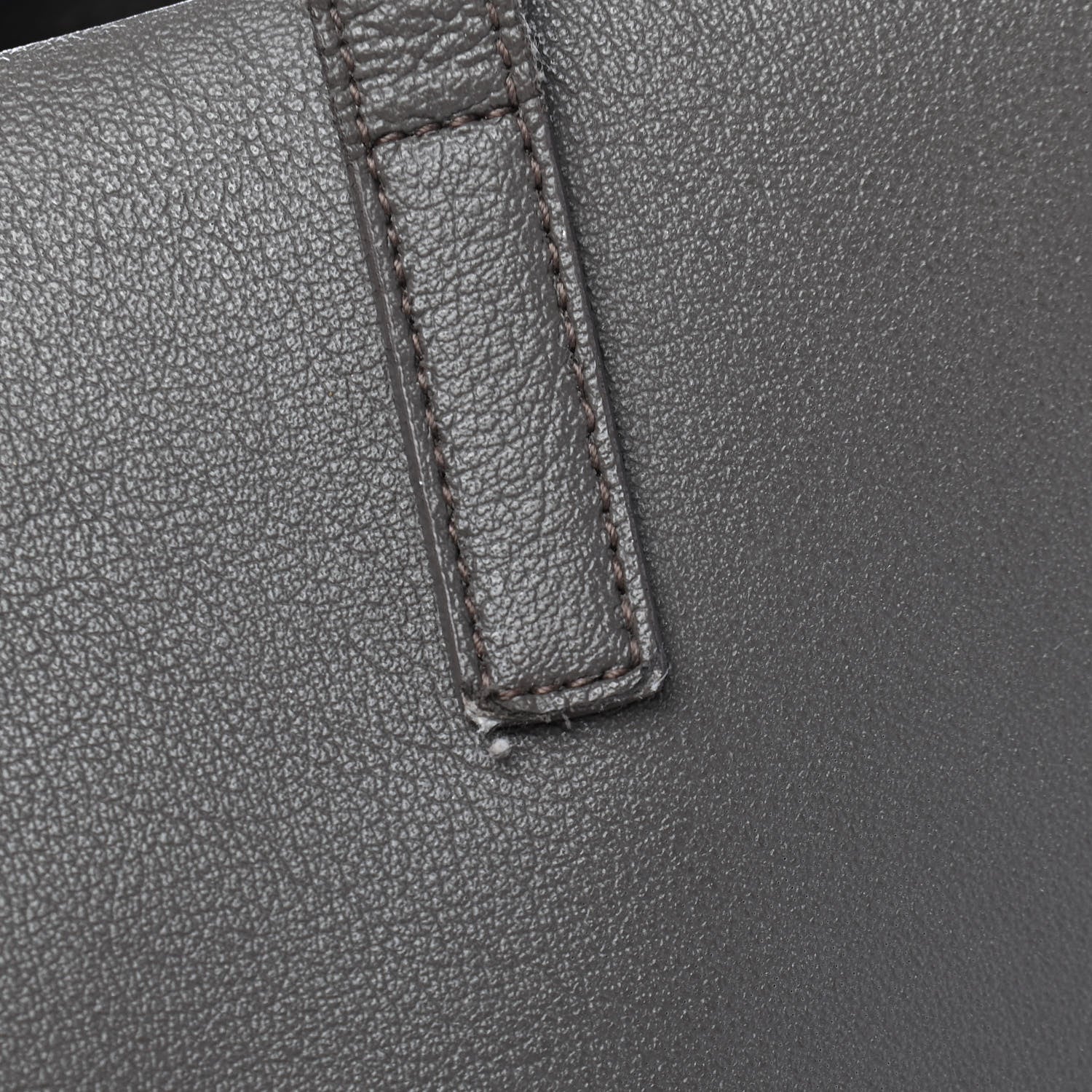 Saint Laurent Calfskin Large Shopping Tote Fog 17 of 23