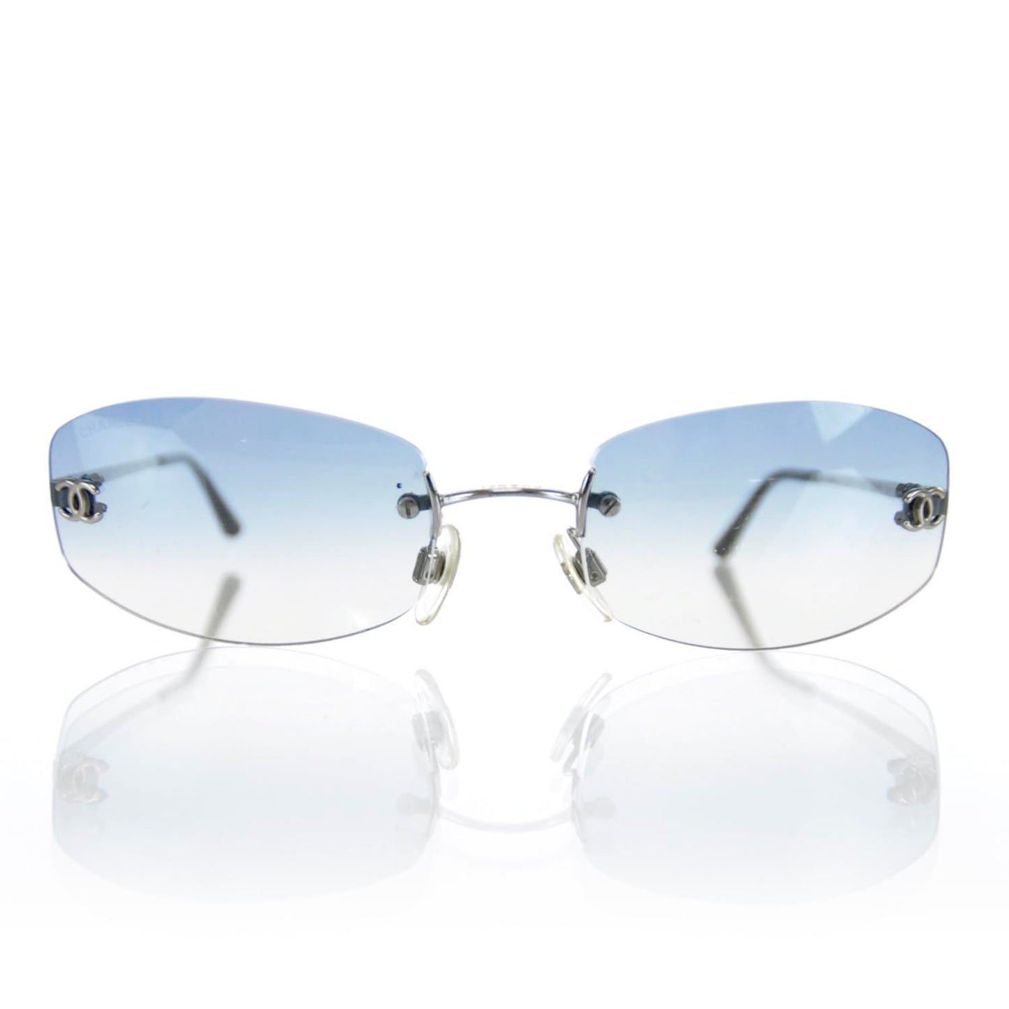 Frameless Sunglasses 4002 Blue
