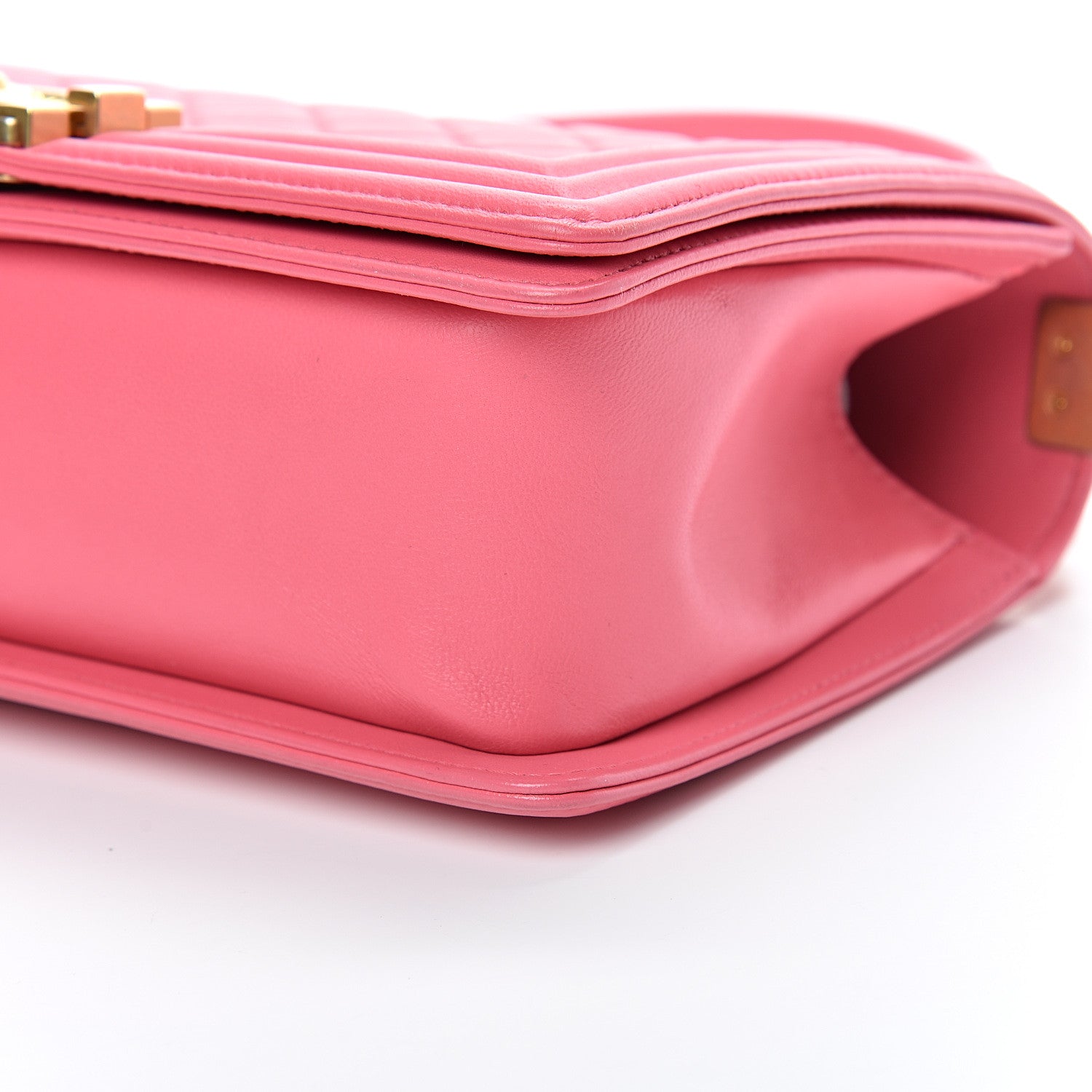 Chanel Lambskin Quilted Medium Boy Flap Pink 9 of 11