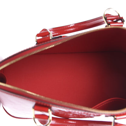 Louis Vuitton Vernis Alma PM Cherry 5 of 10