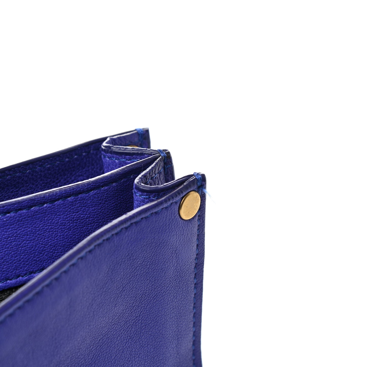 Lambskin PS1 Pochette Clutch Ultramarine