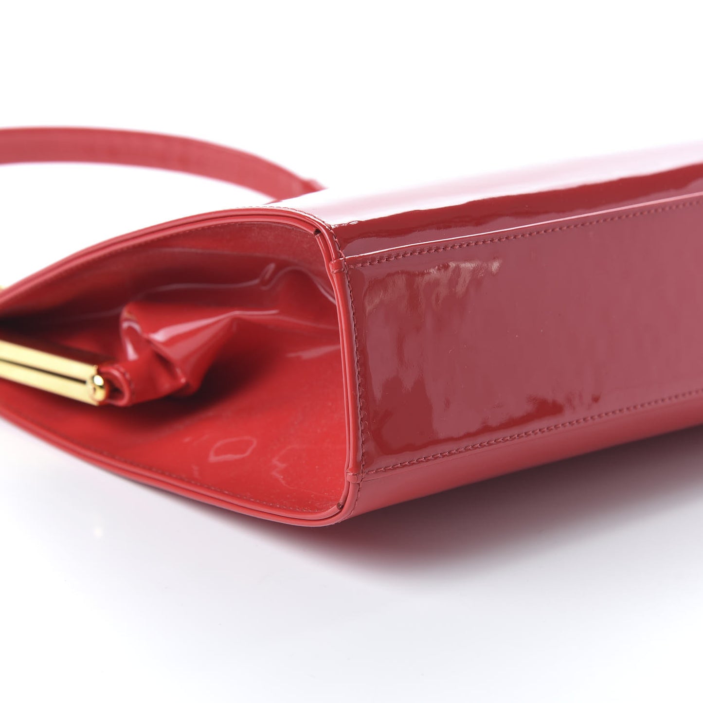 Patent Calfskin Elegant Bag Flamma