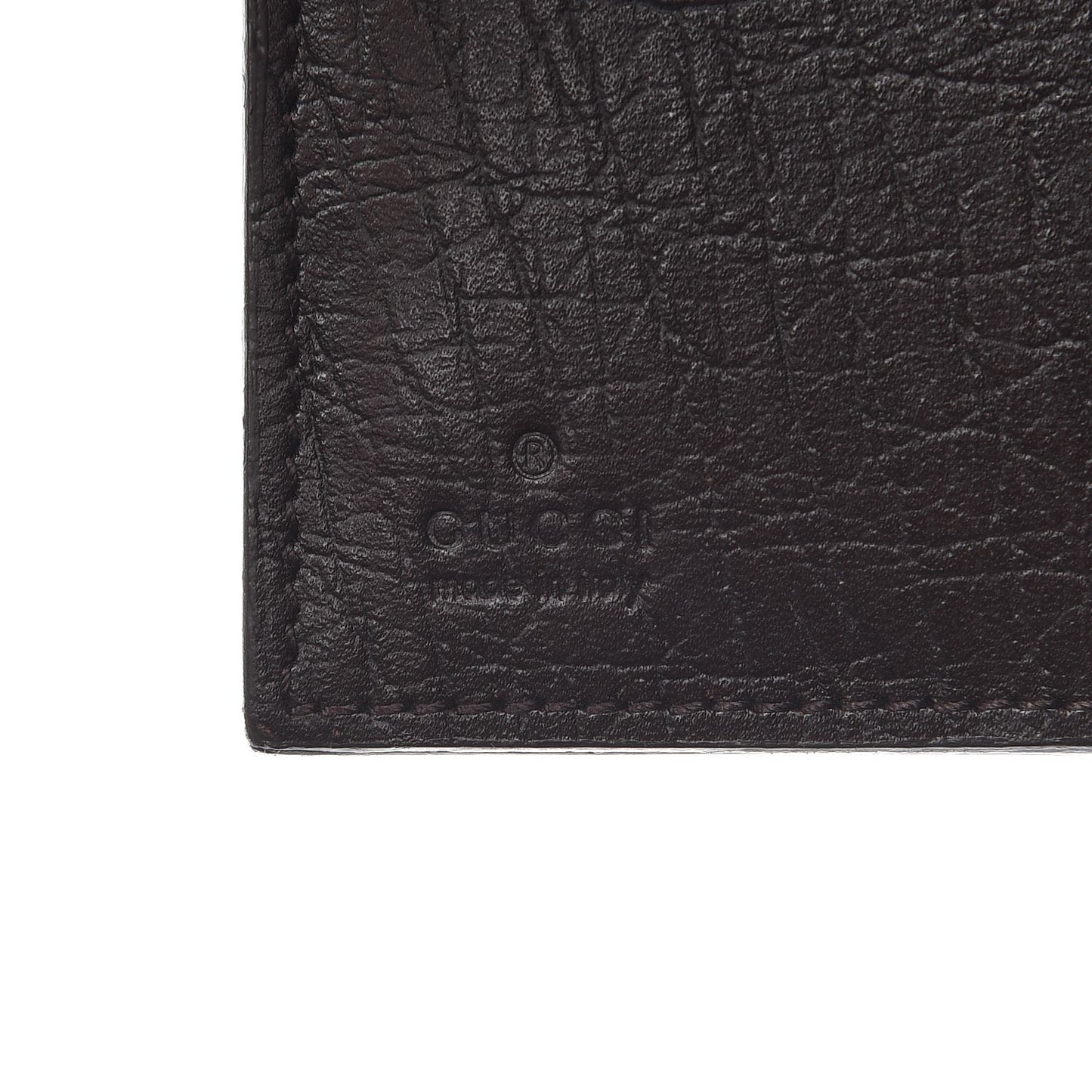 GG Plus Monogram Ladies GG French Flap Wallet Beige Ebony Cocoa
