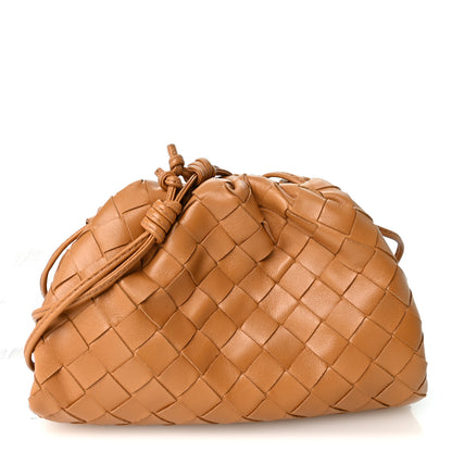 Bottega Veneta Nappa Intrecciato The Mini Pouch Carmel 1 of 10
