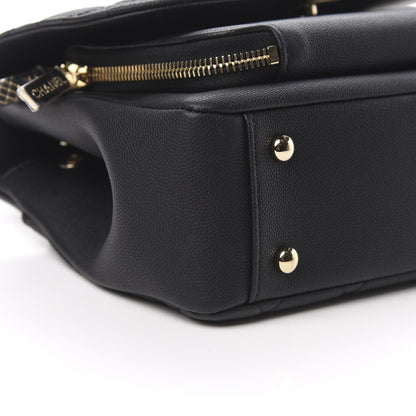 Chanel Caviar Quilted Medium Business Affinity Flap Black 10 of 12