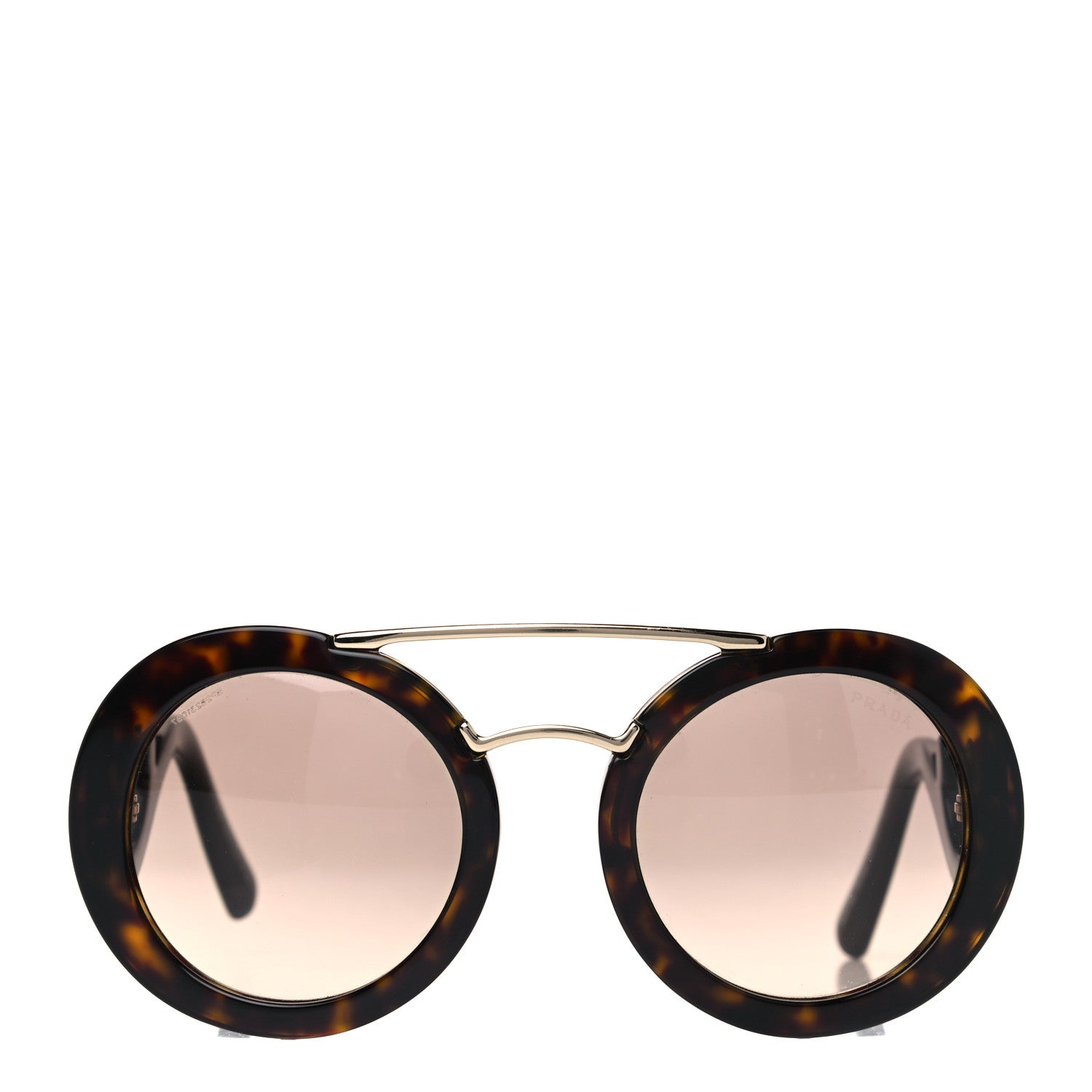 Prada Baroque Sunglasses SPR 13S Havana 2 of 6