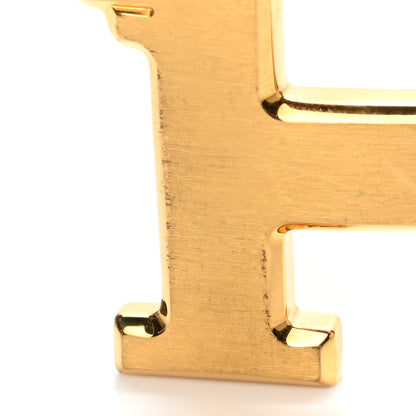 Hermes Brushed 32mm Pegase H Belt Buckle Gold 5 of 5